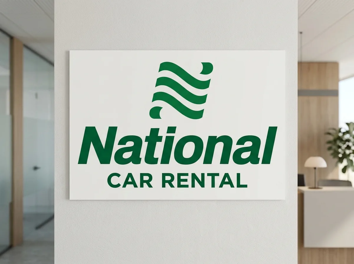 National Car Rental official logo, green brand mark